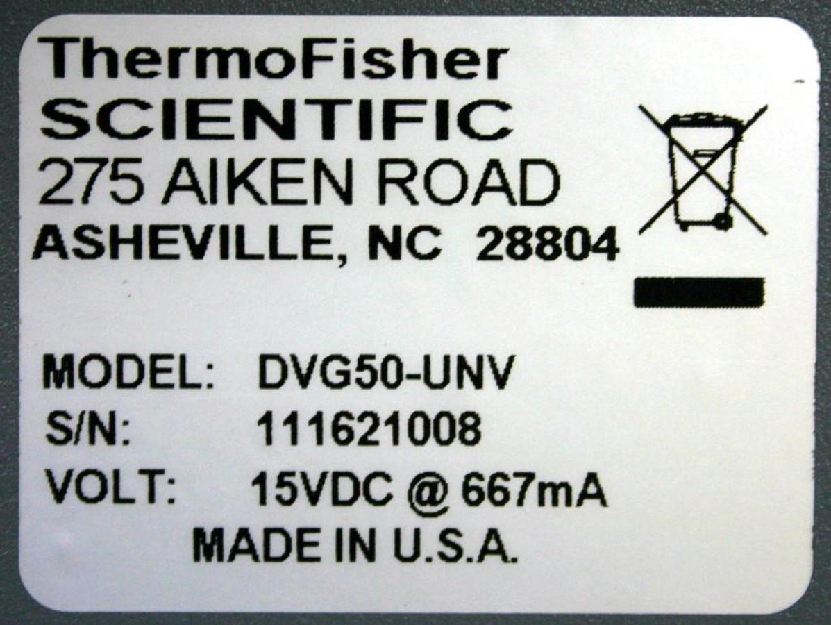 THERMO SCIENTIFIC DIGITAL VACUUM GAUGE, MODEL DVG50-UVN