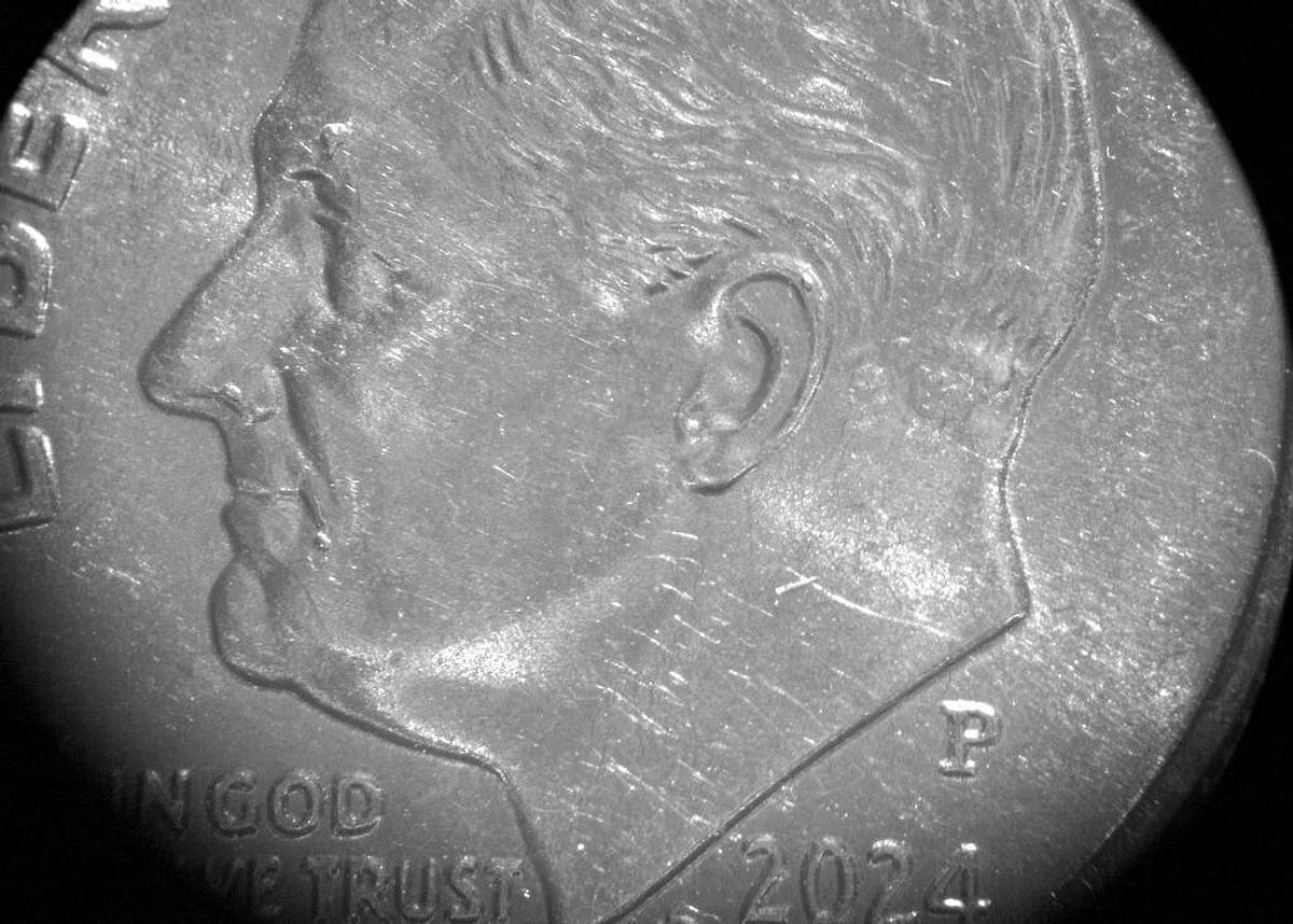 Used NIKON TRINOCULAR STEREOZOOM MICROSCOPE WITH BASE, MODEL SMZ-2T