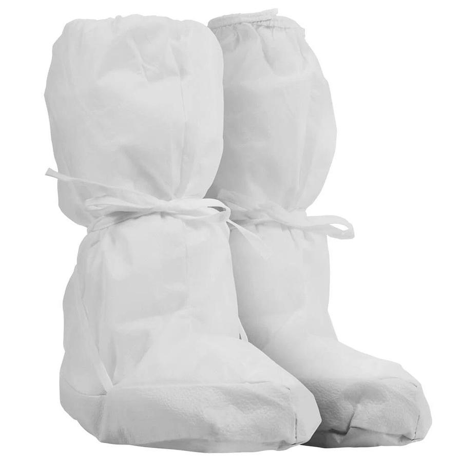 Used KIMBERLY-CLARK KIMTECH A5 STERILE CLEANROOM BOOT COVERS W/ EDGE VINYL 31697, PPE