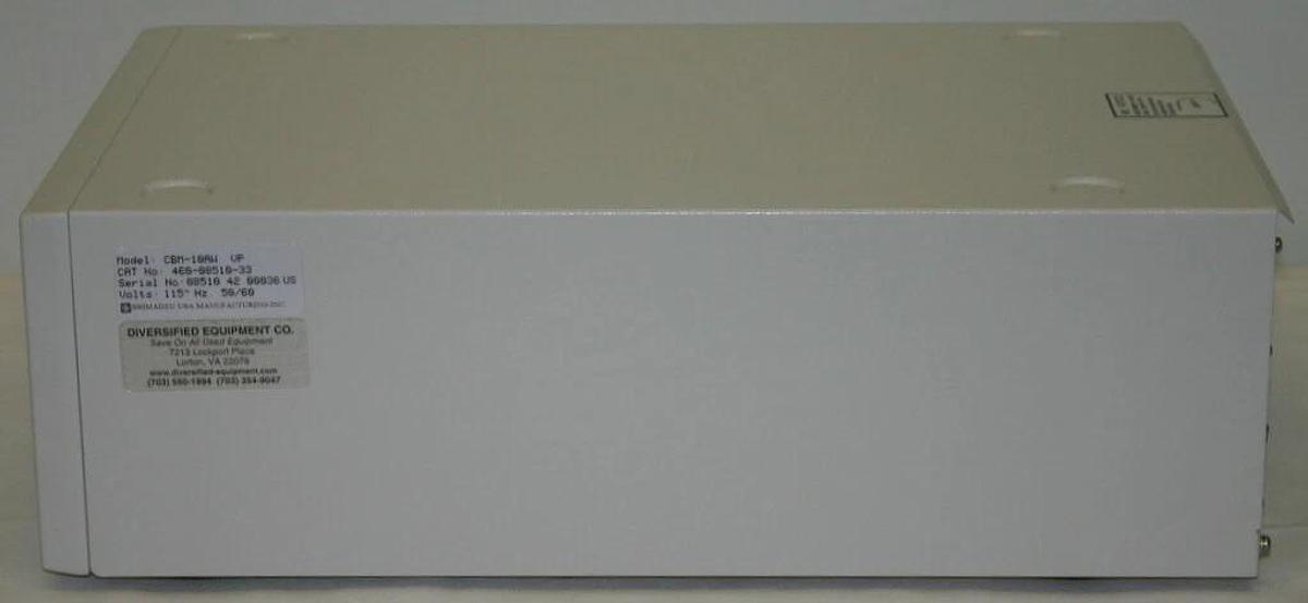 Used SHIMADZU COMMUNICATIONS BUS MODULE, MODEL CBM-10AW VP