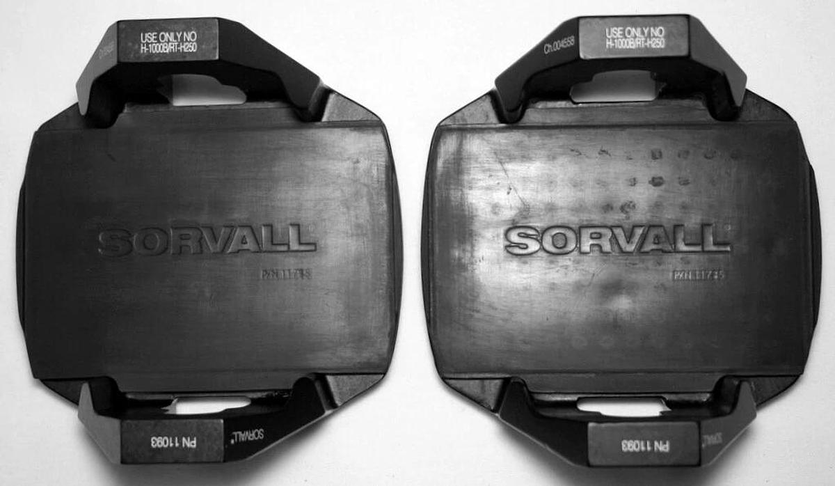 Used SORVALL MICROPLATE CARRIERS, MODEL 11093, MATCHED SET OF TWO