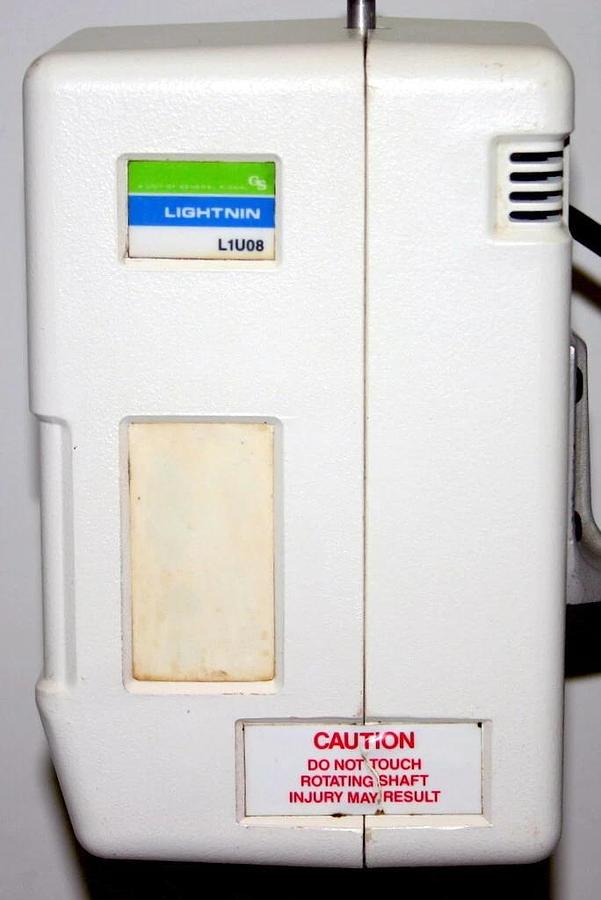 Used LIGHTNIN LABMASTER DIGITAL OVERHEAD MIXER STIRRER, MODEL L1U08 WITH STAND