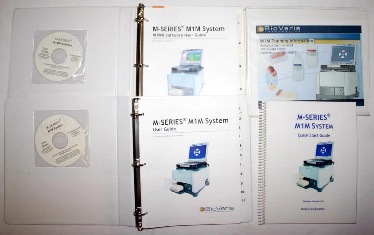 Used BIOVERIS M-SERIES M1M PORTABLE TOXICITY DETECTOR WITH CASE