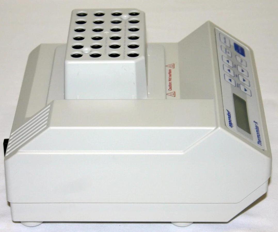 EPPENDORF THERMOMIXER R DRY BLOCK HEATING AND COOLING SHAKER, 1.5 ML, MODEL 5355