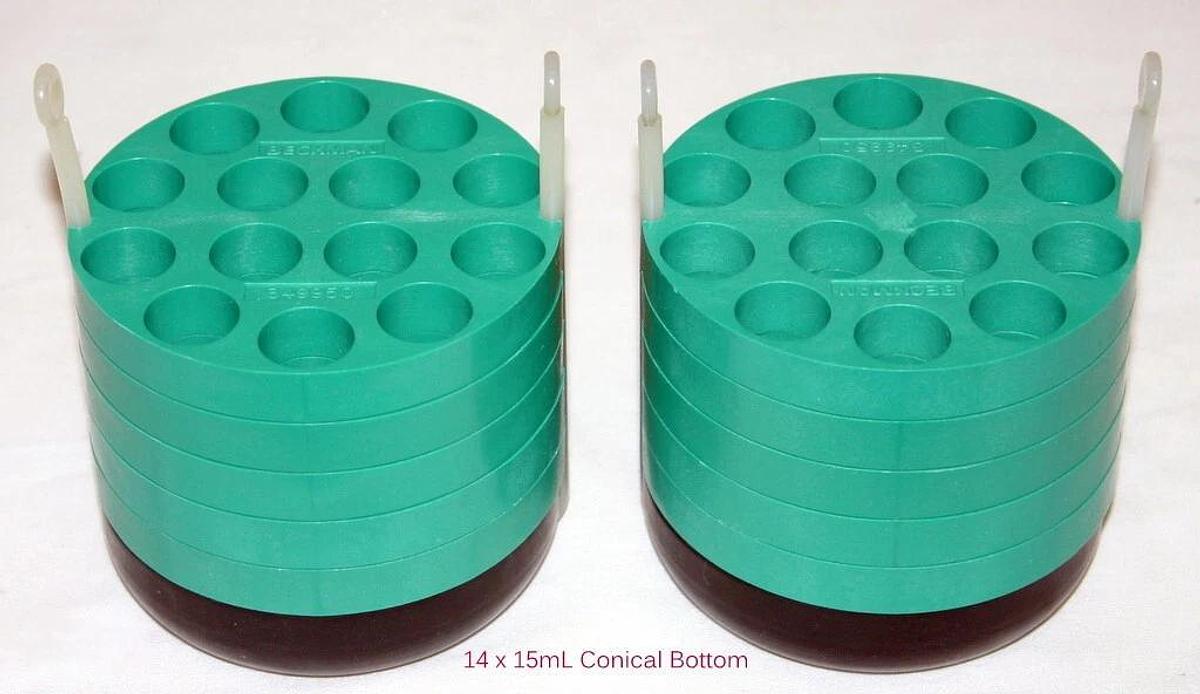 BECKMAN COULTER ADAPTERS FOR GH-3.8, JS-4.3, SX4750 ROTOR, BID IS FOR ONE PAIR