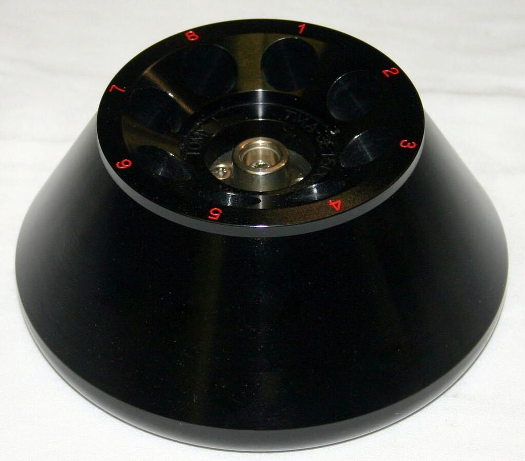 Used TOMY FIXED ANGLE ROTOR, MODEL TMA-3E, 15000 RPM