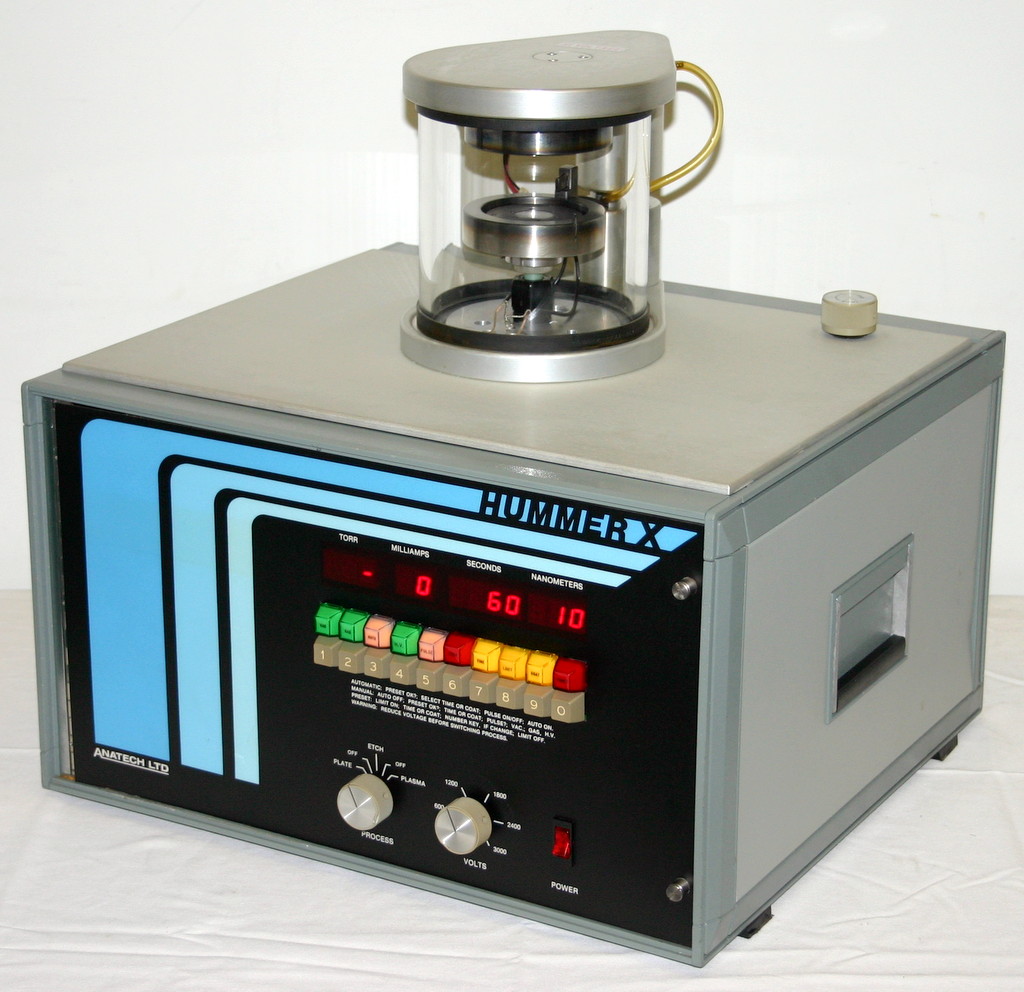 Used ANATECH DC SPUTTER COATER SYSTEM, MODEL HUMMER X