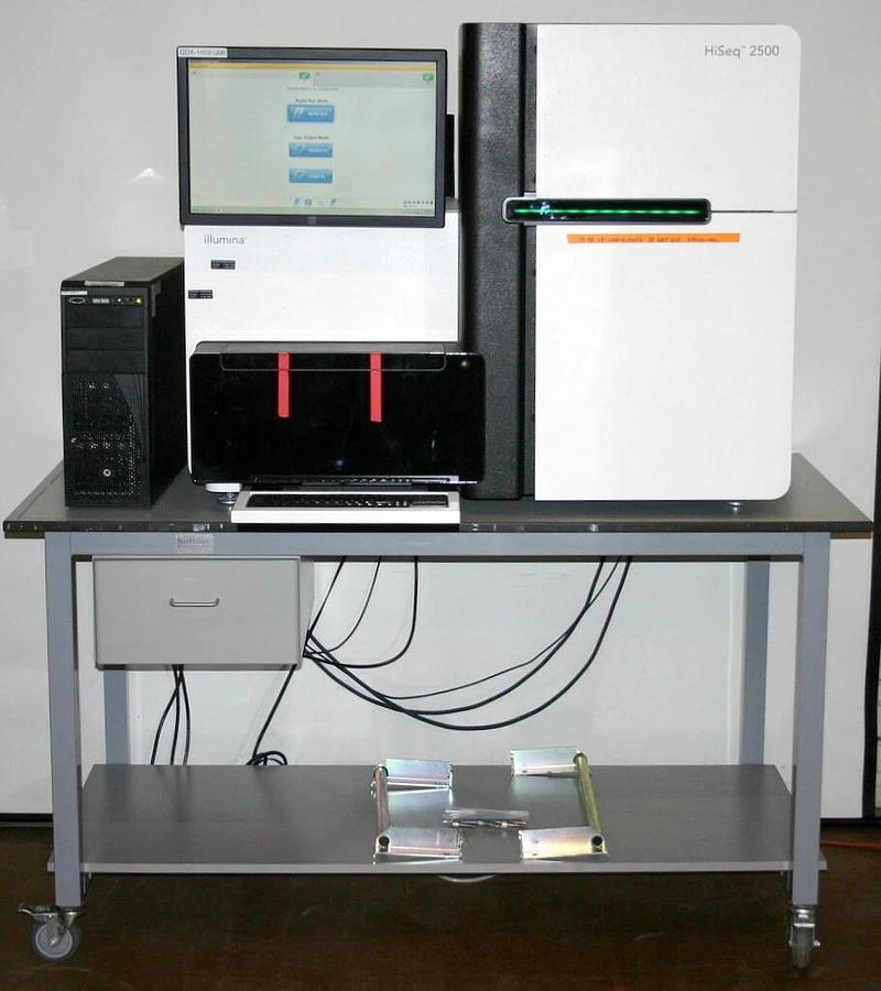 Used ILLUMINA HISEQ 2500 DNA GENOME SEQUENCING SYSTEM