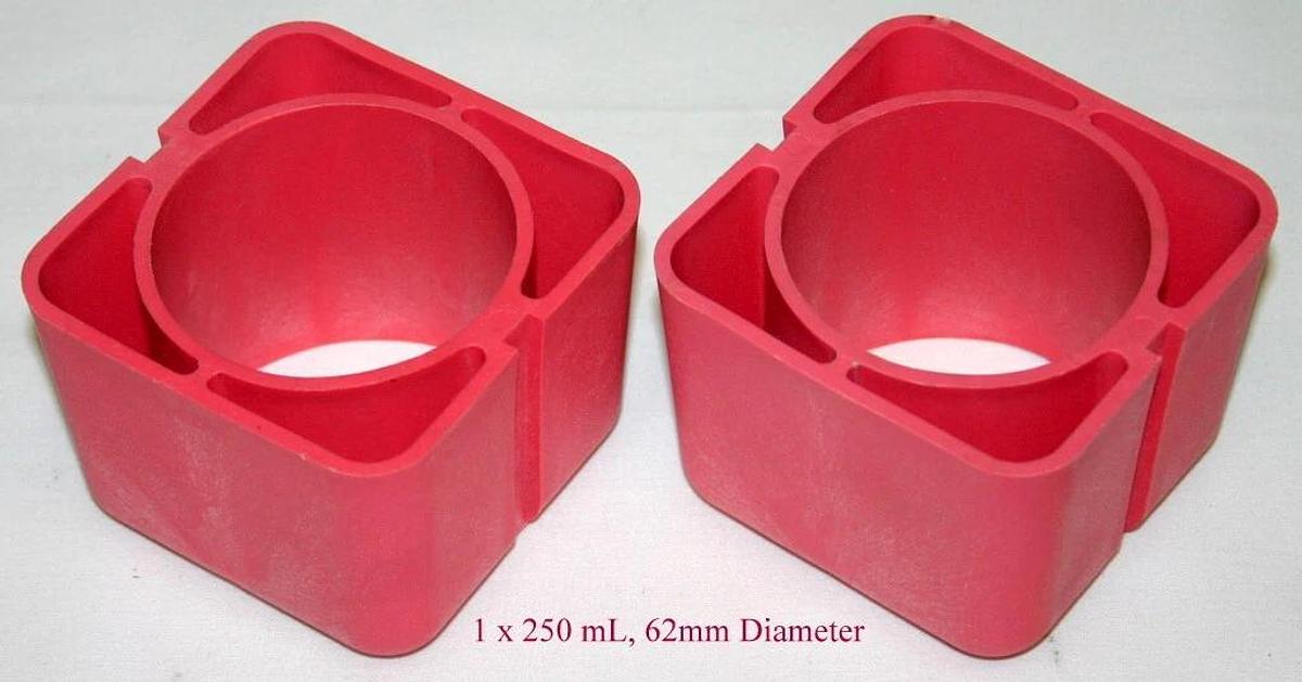 Used BECKMAN ADAPTERS FOR ACCUSPIN FR CENTRIFUGE, BID IS FOR ONE PAIR