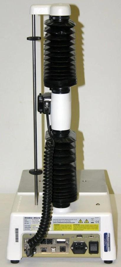 STABLE MICROSYSTEMS TEXTURE ANALYSER, MODEL TA-XT PLUS C, TA-XTPLUSC