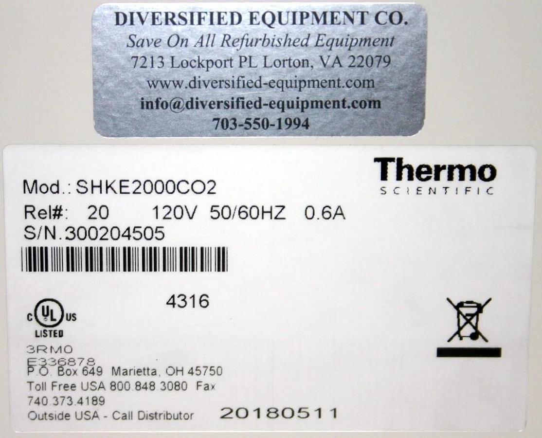 THERMO SCIENTIFIC MAXQ 2000 CO2 RESISTANT DIGITAL SHAKER, MODEL SHKE2000CO2