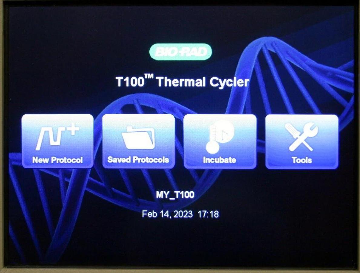 BIO-RAD PCR THERMAL CYCLER, MODEL T100, 96-WELL