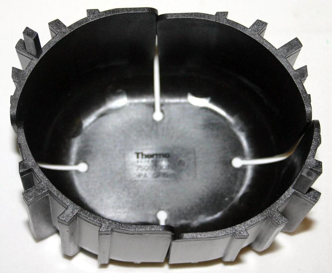 Used THERMO SCIENTIFIC 1000 ML BIO BOTTLE ADAPTER, MODEL 75007301 FOR TX-1000 ROTOR