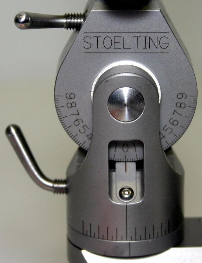 Used STOELTING JUST FOR MOUSE STEREOTAXIC INSTRUMENT, MODEL 51730 WITH ANESTHESIA MASK