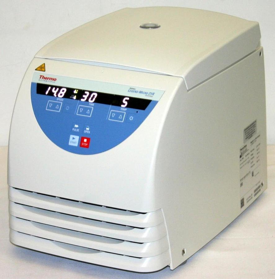 THERMO SCIENTIFIC SORVALL LEGEND MICRO 21R REFRIGERATED CENTRIFUGE, MPN 75002446