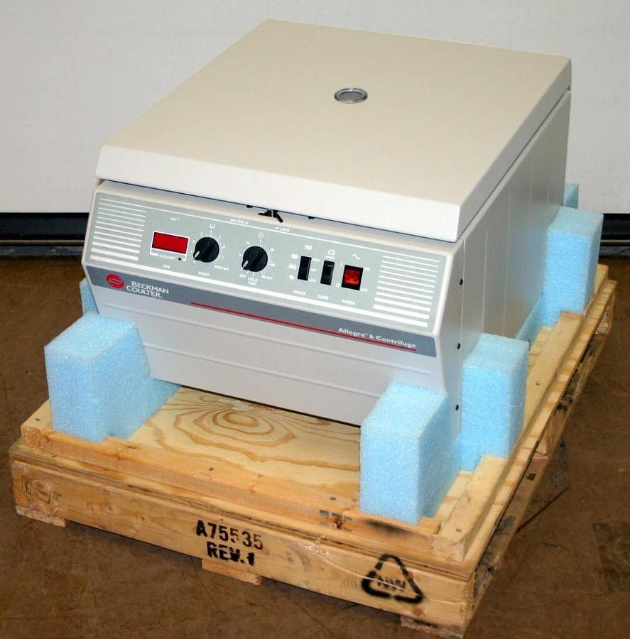 Used BECKMAN COULTER CENTRIFUGE, MODEL ALLEGRA-6 , NEW IN BOX