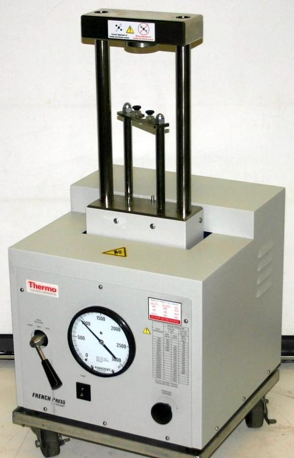 THERMO ELECTRON AMINCO FRENCH PRESSURE CELL PRESS, MODEL FA-078A