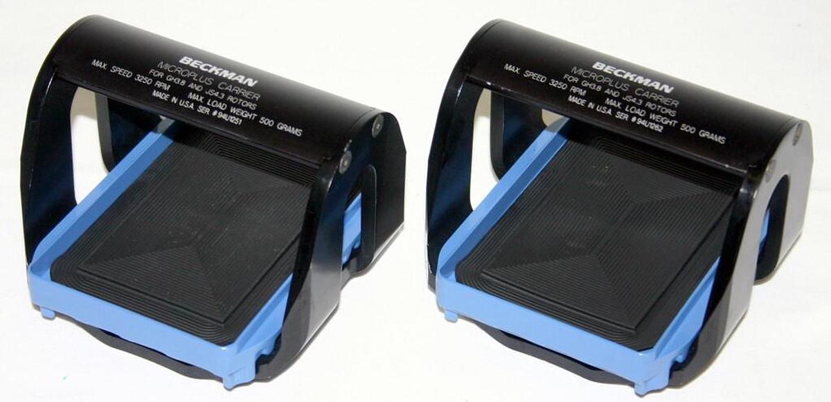 Used BECKMAN MICROPLUS MICROPLATE CARRIER MODEL 362394 FOR GH-3.8, 3.8A, JS-4.3 ROTOR