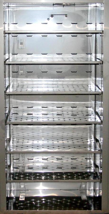 WHEATON ROLL-IN CO2 INCUBATOR, MODEL I057606 WITH SIX SHELVES