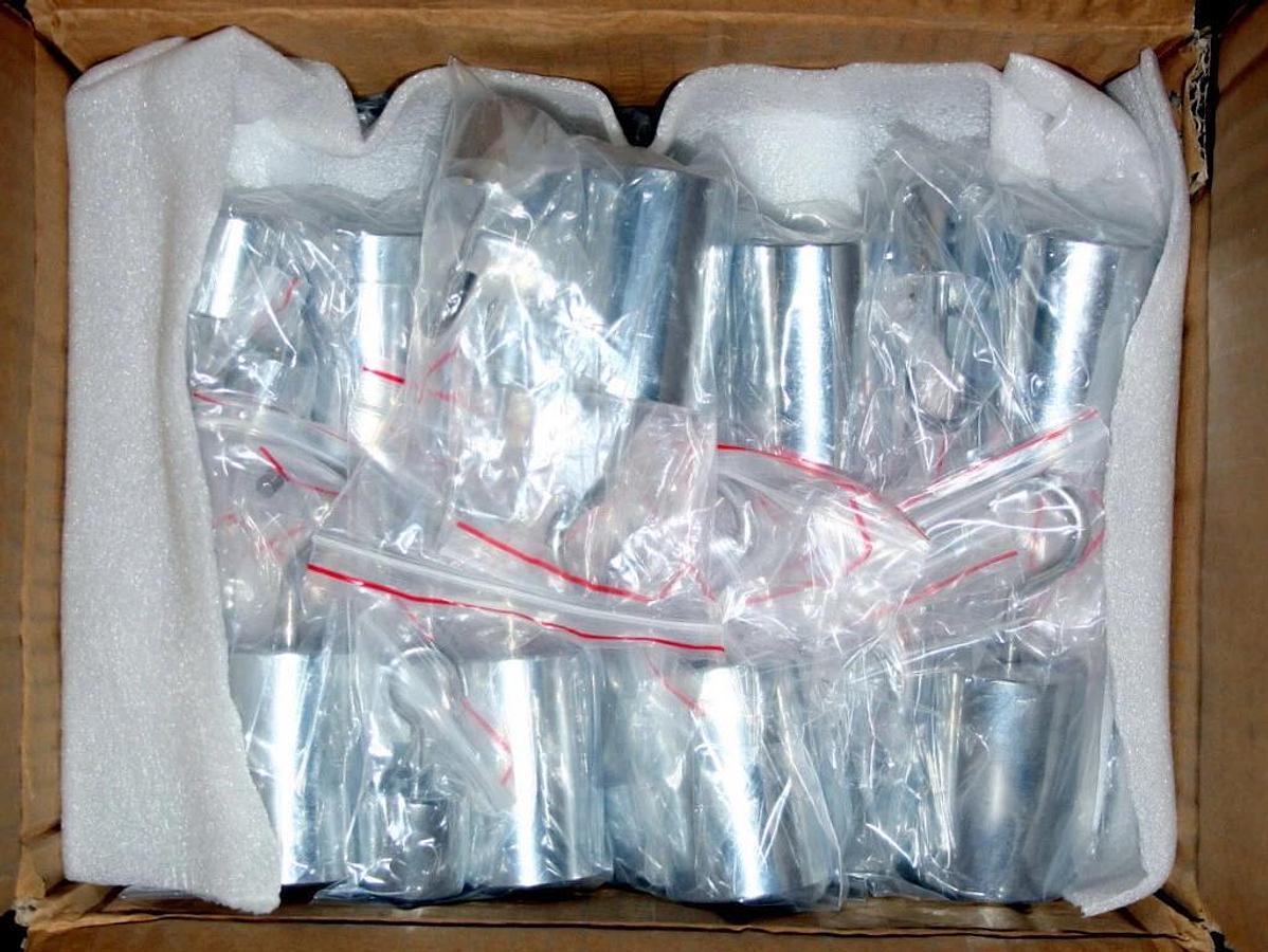 Used PHYSICS WEIGHT SET WITH HOOKS (50G, 100G & 500G) case of 25 SETS NEW