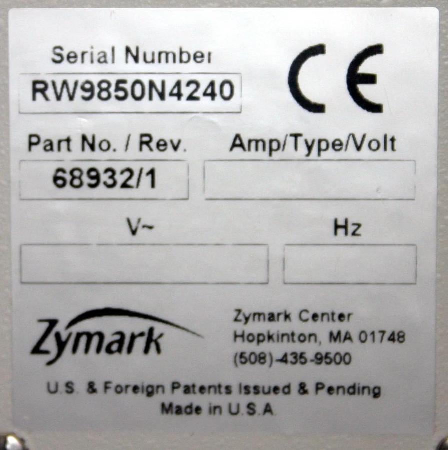 Used ZYMARK RAPIDPLATE 96/384 6-POSITION MICROPLATE LIQUID HANDLER WORKSTATION