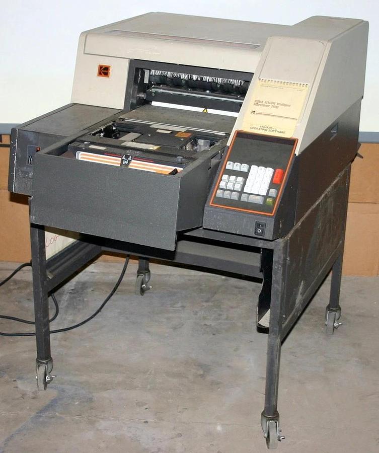 Used KODAK RELIANT INTELLIGENT MICROFILMER, MODEL 2000, QUANTITY OF TWO