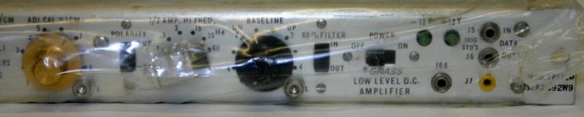 GRASS LOW LEVEL D.C. AMPLIFIER, MODEL 7P122B