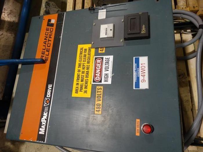 Used 55" USED CAMERON 10 TWO DRUM SLITTER REWINDER