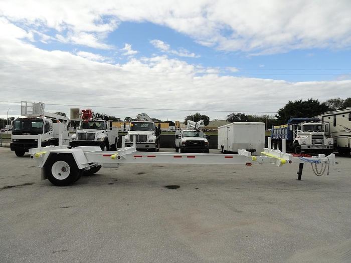 Used Butler 25,000 lb Extendable Utility Pole Trailer - 06135