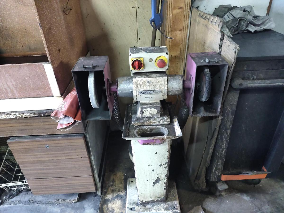 Used SIDAMO Double bench grinder
