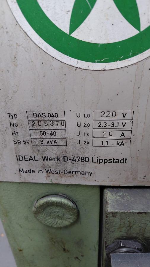 Used IDEAL BAS040