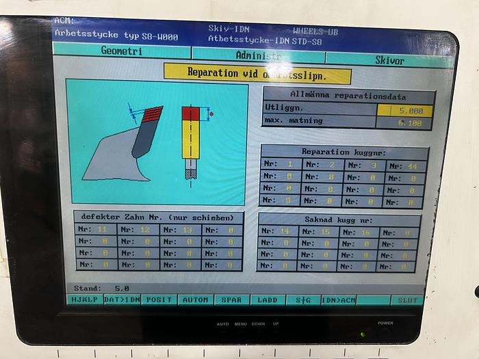 Used Walter Woodtronic NC4 loader