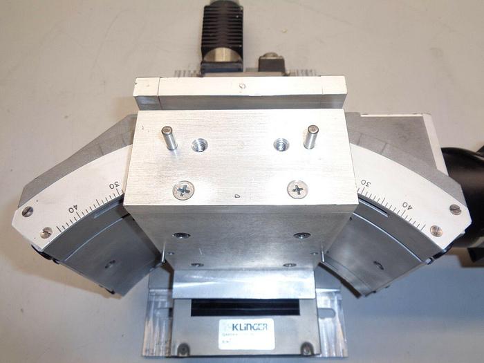Used KLINGER MOTORIZED STAGE No Part Number Nomenclature