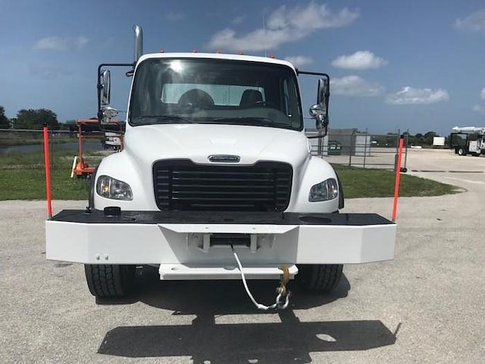 Used 2007 Freightliner M2-106 6x6 12ft Flatbed Winch Truck - C87323