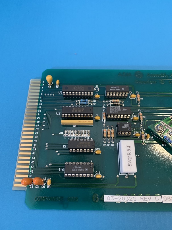 Used ASM Assembly Automation PC Board 03-20325 REV C