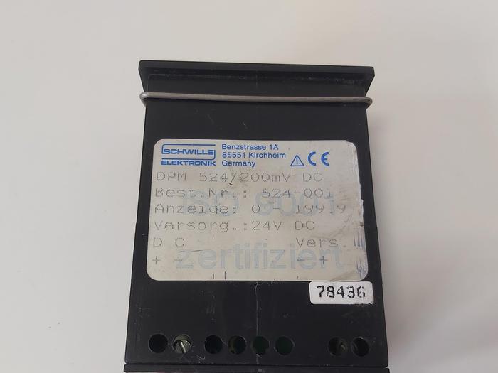 Gebraucht 1 Stück Display Module, Anzeige Module, DPM 524/200mV DC, Schwille gebraucht