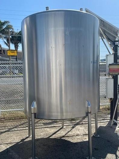 Used 700 Gallon Stainless Steel Single Wall Tank