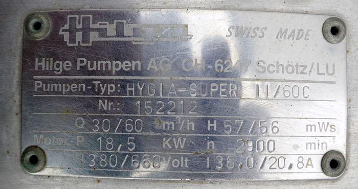 Used Filter, Pressure, S/st, Filtrox, FILTROstar 1500, Beer, DE #S742964