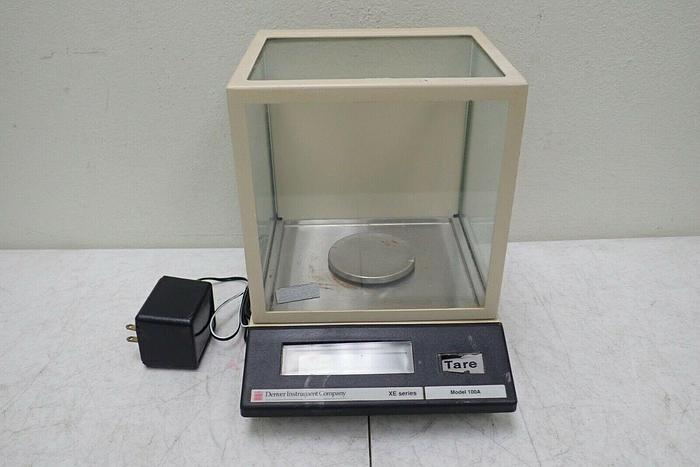 Used Denver Instrument Company Model 100A XE Series Laboratory Balance Scale