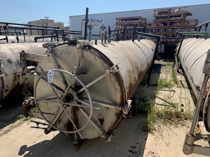 Used Reid Double Door Horizontal Retort 54" Dia. x 28' Long