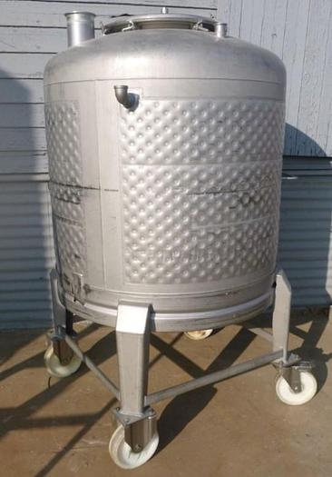 Used Tank, 211 Gallon, S/st, Ucon, 42" X 36", Jkt, DT/DB, E  #S744859