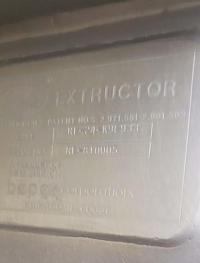 Used Reitz Extructor RE-24