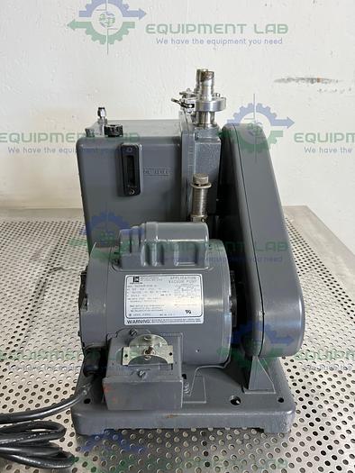 Used Welch 1402N Chemstar Corrosive Gas Vacuum Pump w/ Motor Division C63CXGZP Motor