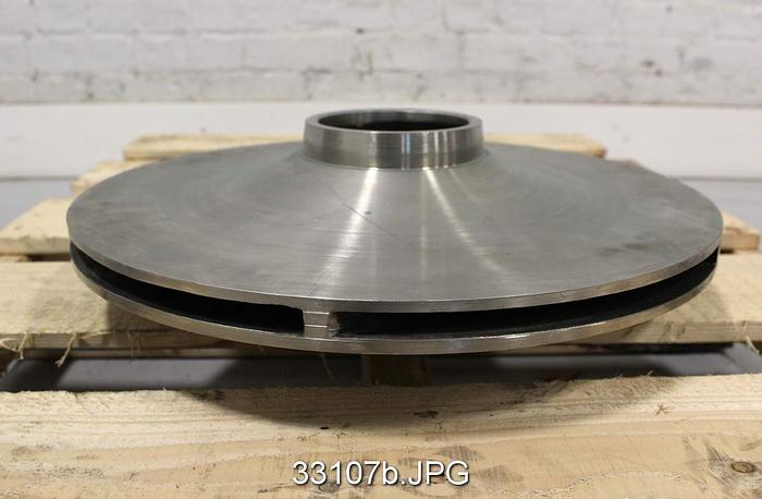 Used Goulds 3405 4x6x17 5 Vane Impeller #33107