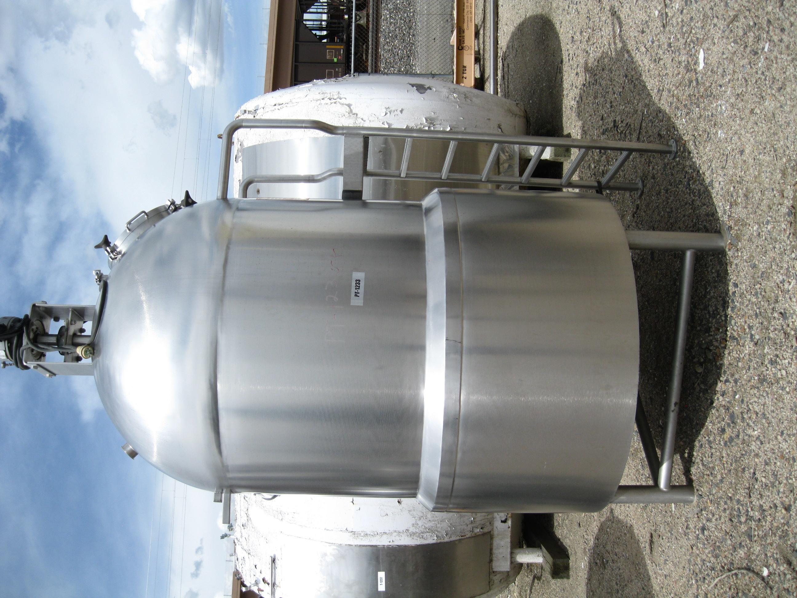 Usado 400 GALLON KETTLE TANK. LEE MODEL 400D75