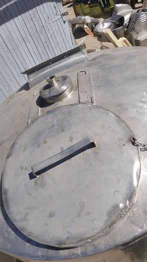 Used Tank, 400 Gallon, 304 S/st,53" X 34", CB, #S743647