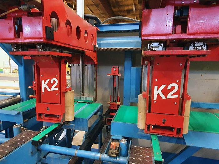 Used 2002 Hundegger  Hundegger K2, jointery line