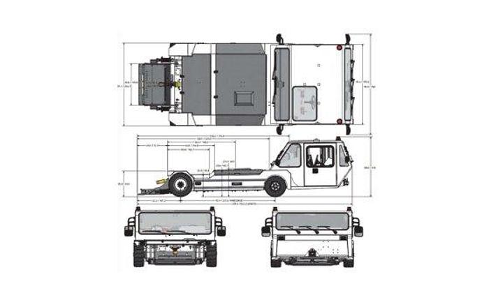 Used 2013 Pushback tractor LEKTRO AP8925SDB-AL-200/250