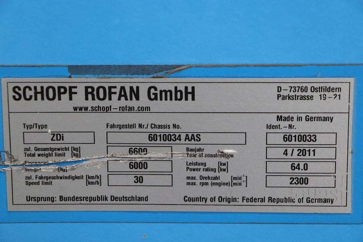 D'occasion 2011 Rofan ZF6