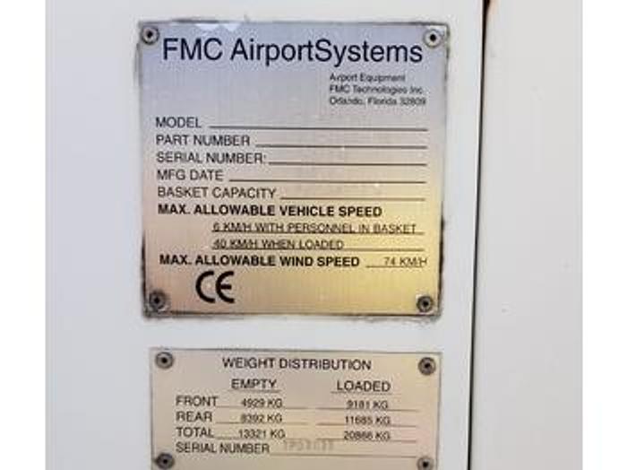 Used 2007 Aircraft deicer JBT Deicer Tempest 2